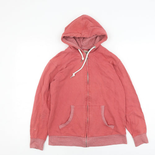Twisted Soul Unisex Red Full Zip Hoodie XS