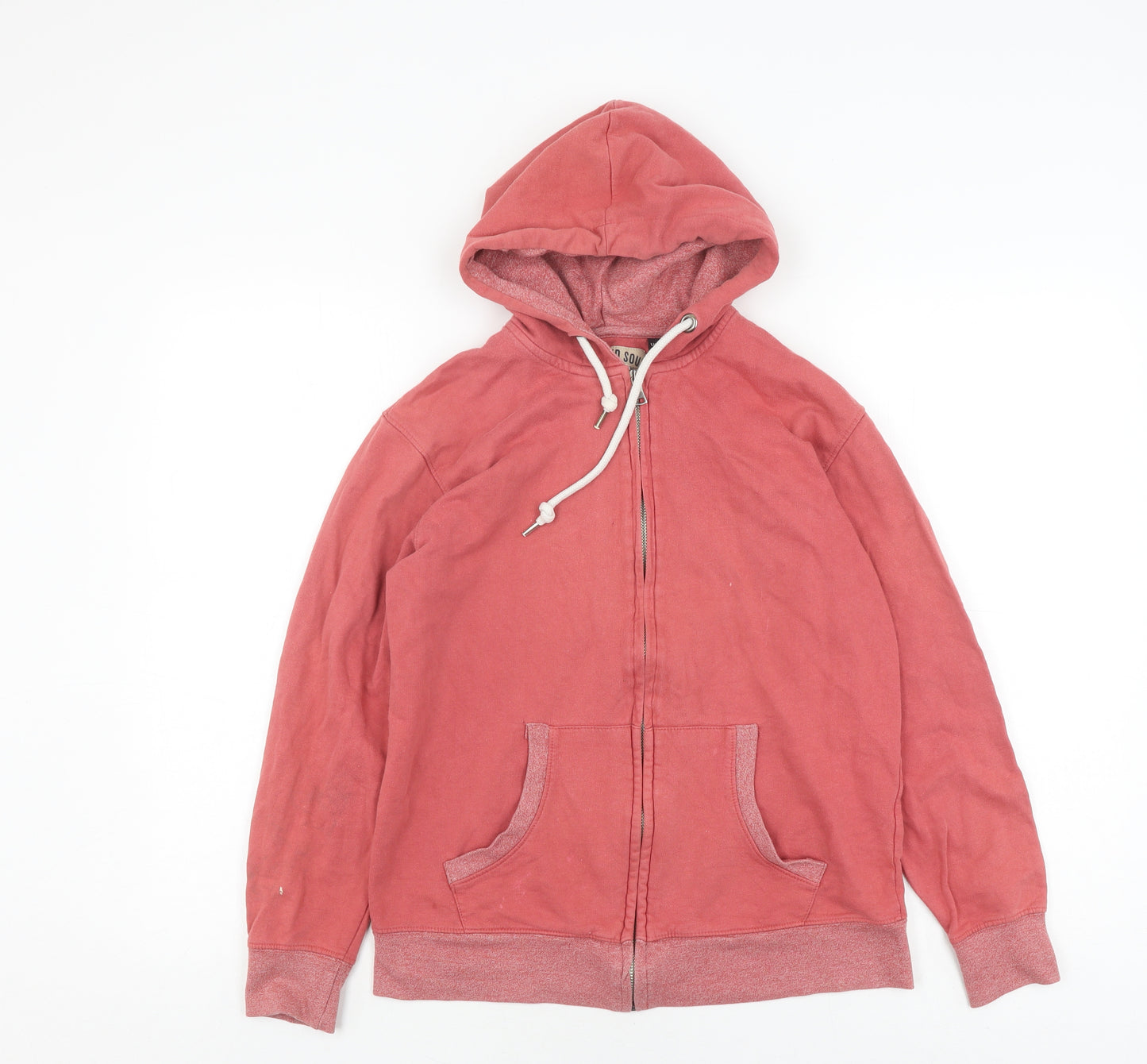 Twisted Soul Unisex Red Full Zip Hoodie XS
