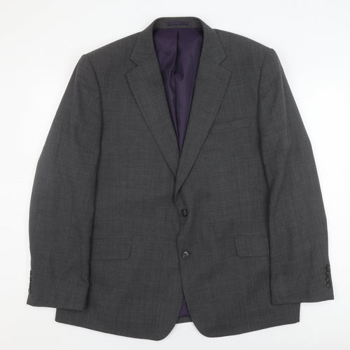 Marks and Spencer Men's Grey Blazer, Medium, 46R