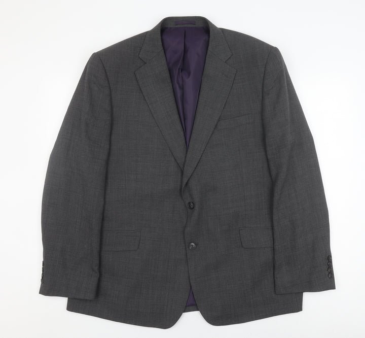 Marks and Spencer Men's Grey Blazer, Medium, 46R
