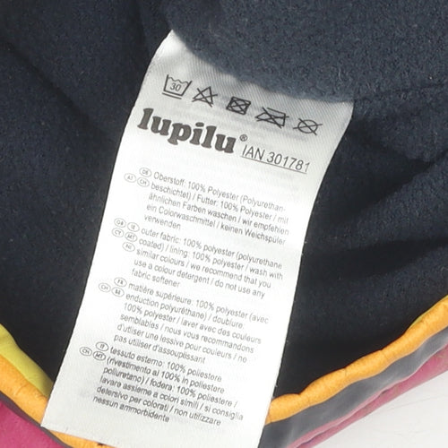 Lupilu Girls Multicoloured Striped Rain Coat Size 116