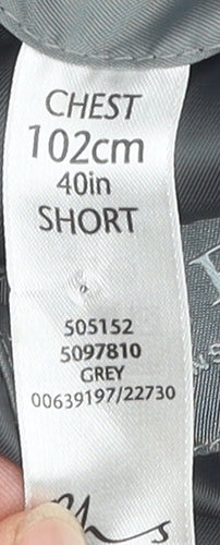 Jack Reid Men's Grey Blazer, 40S, Excellent