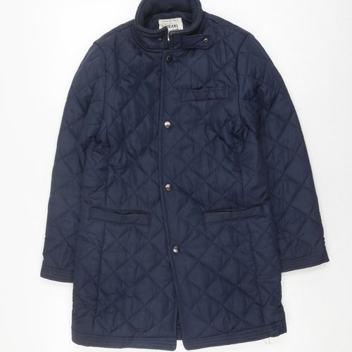Jasper Conran Girls Blue Quilted Jacket Size 12-13 Years