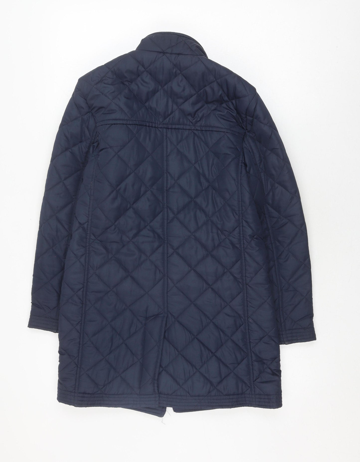 Jasper Conran Girls Blue Quilted Jacket Size 12-13 Years