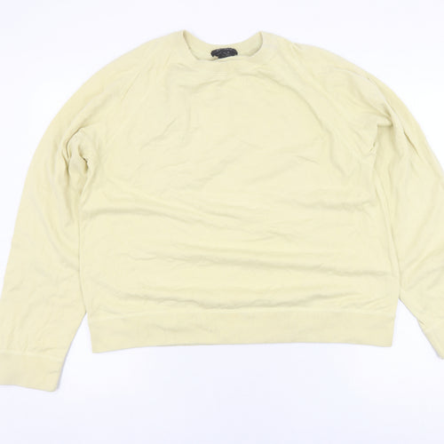 DKNY Beige Women's XL Pullover Sweatshirt Knit