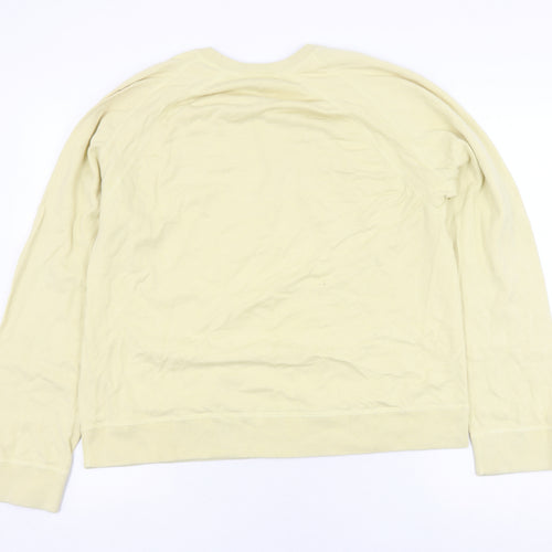 DKNY Beige Women's XL Pullover Sweatshirt Knit
