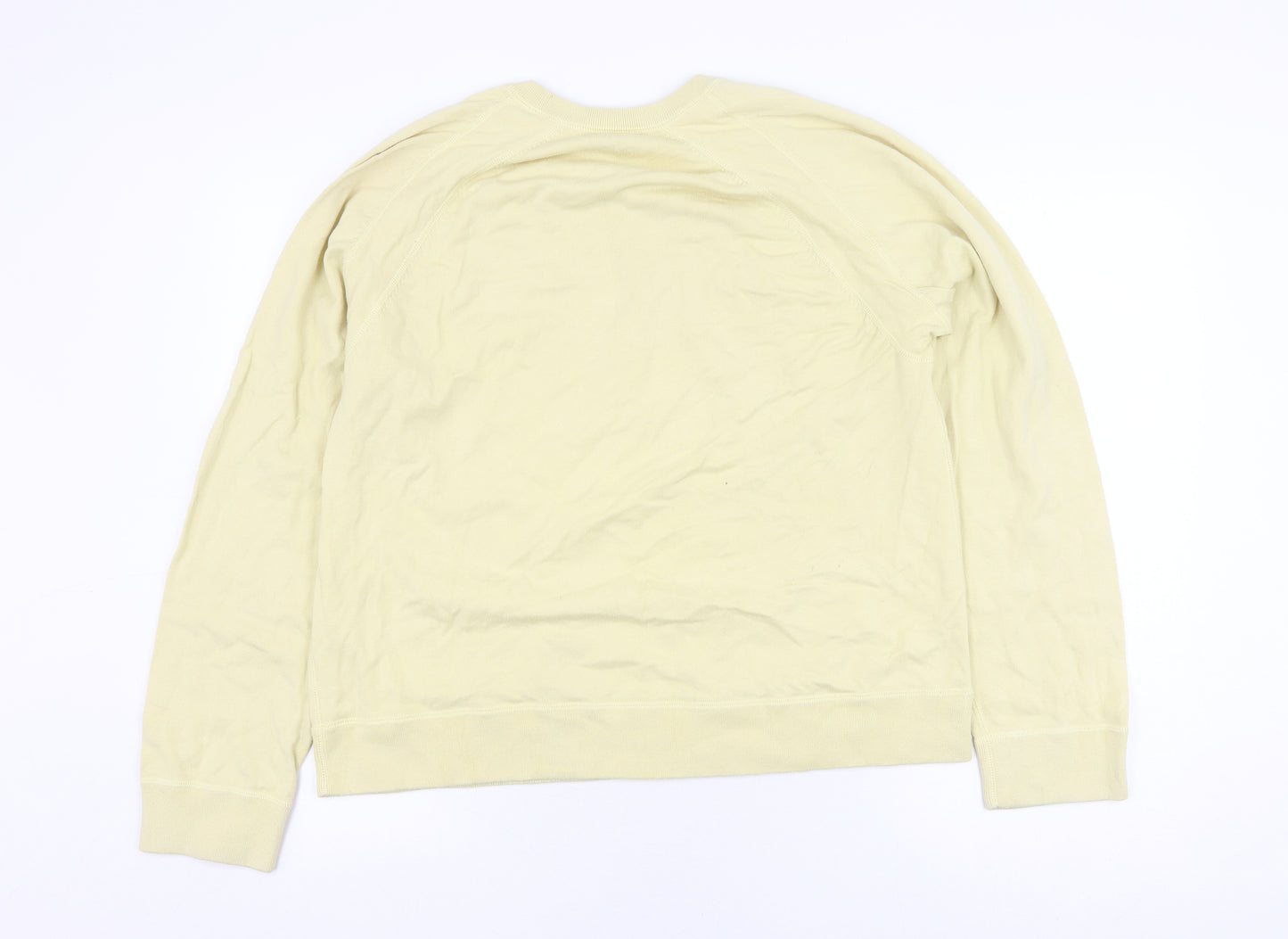 DKNY Beige Women's XL Pullover Sweatshirt Knit