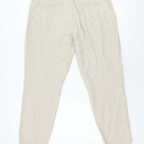 GAP Men's Beige Slim Cropped Trousers Size 14