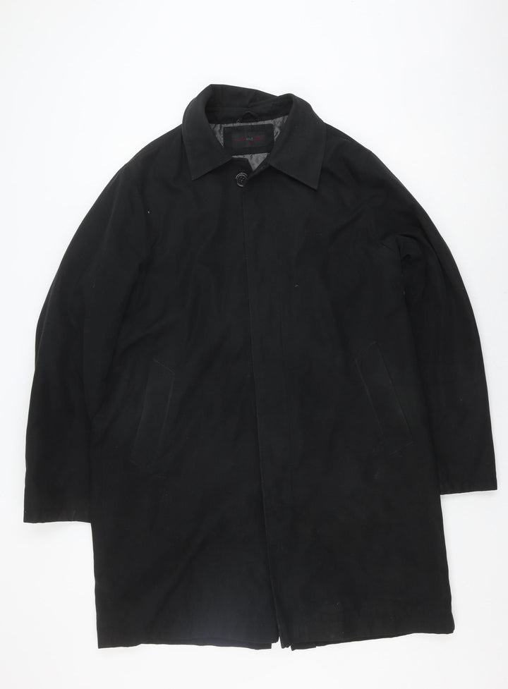 butlerandwebb Women's Black Mid-Length Coat, Size S