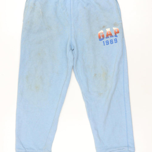 GAP Boys Blue Jogger Trousers XL 12-13 Years Cotton Blend