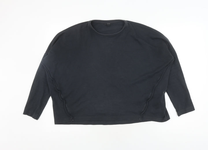 COS Unisex Black XS Pullover Sweatshirt