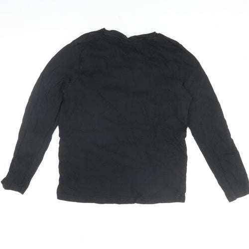 Minecraft Kids Black Sequin Long Sleeve T-Shirt 10-11 Years