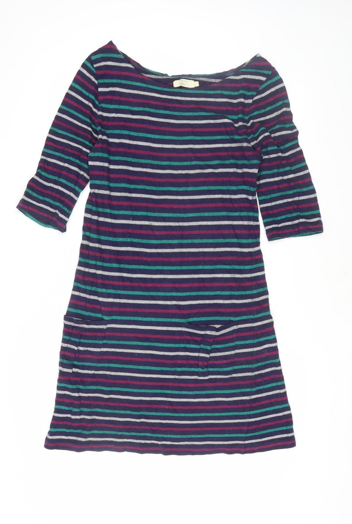 Bibico Women's Striped Shift Dress S Multicoloured