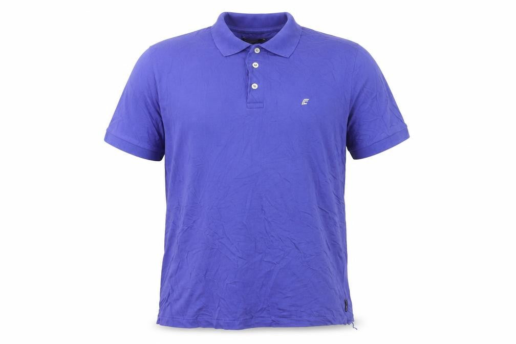Front view of French Connection Men's Purple XL Polo Shirt