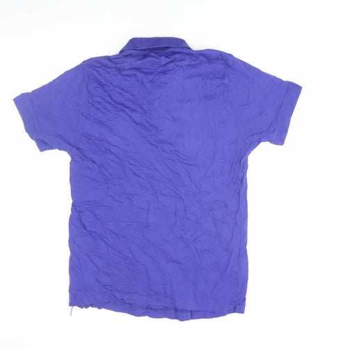 French Connection Men's Purple XL Polo Shirt