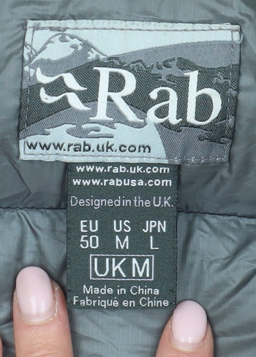 Rab Men's Black Puffer Jacket L - Neutrino Endurance