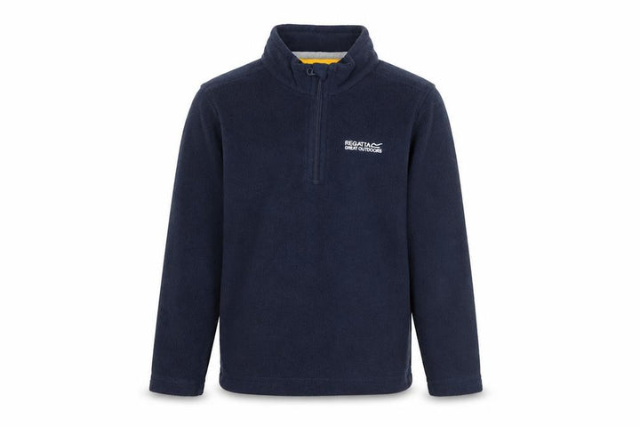 Regatta Boys Blue 1/4 Zip Fleece Sweatshirt, Size 7-8