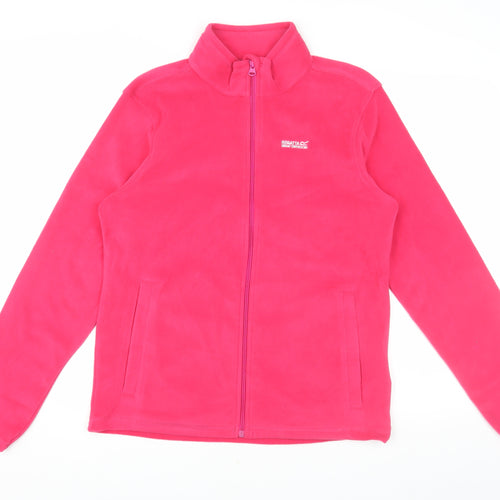 Regatta Girls Pink Fleece Jacket Full Zip 16 Years