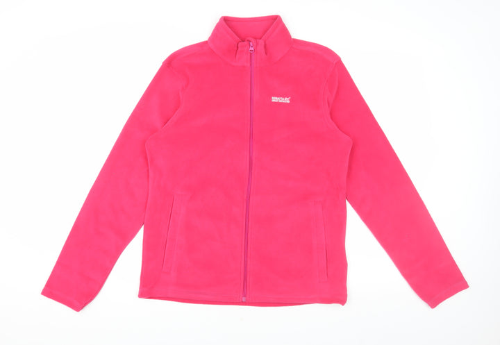 Regatta Girls Pink Fleece Jacket Full Zip 16 Years