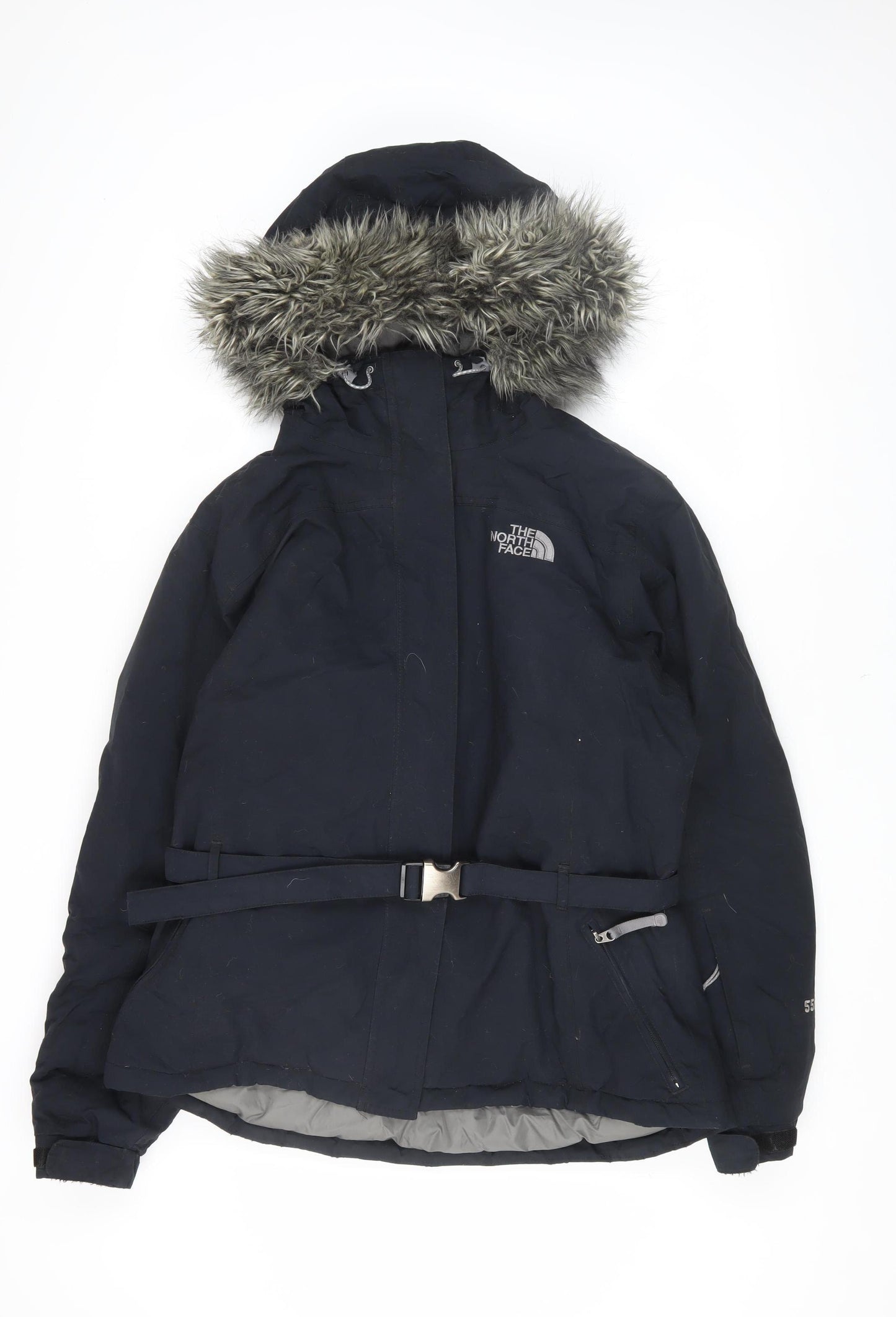 The North Face Women's Black Parka XL Hooded Jacket