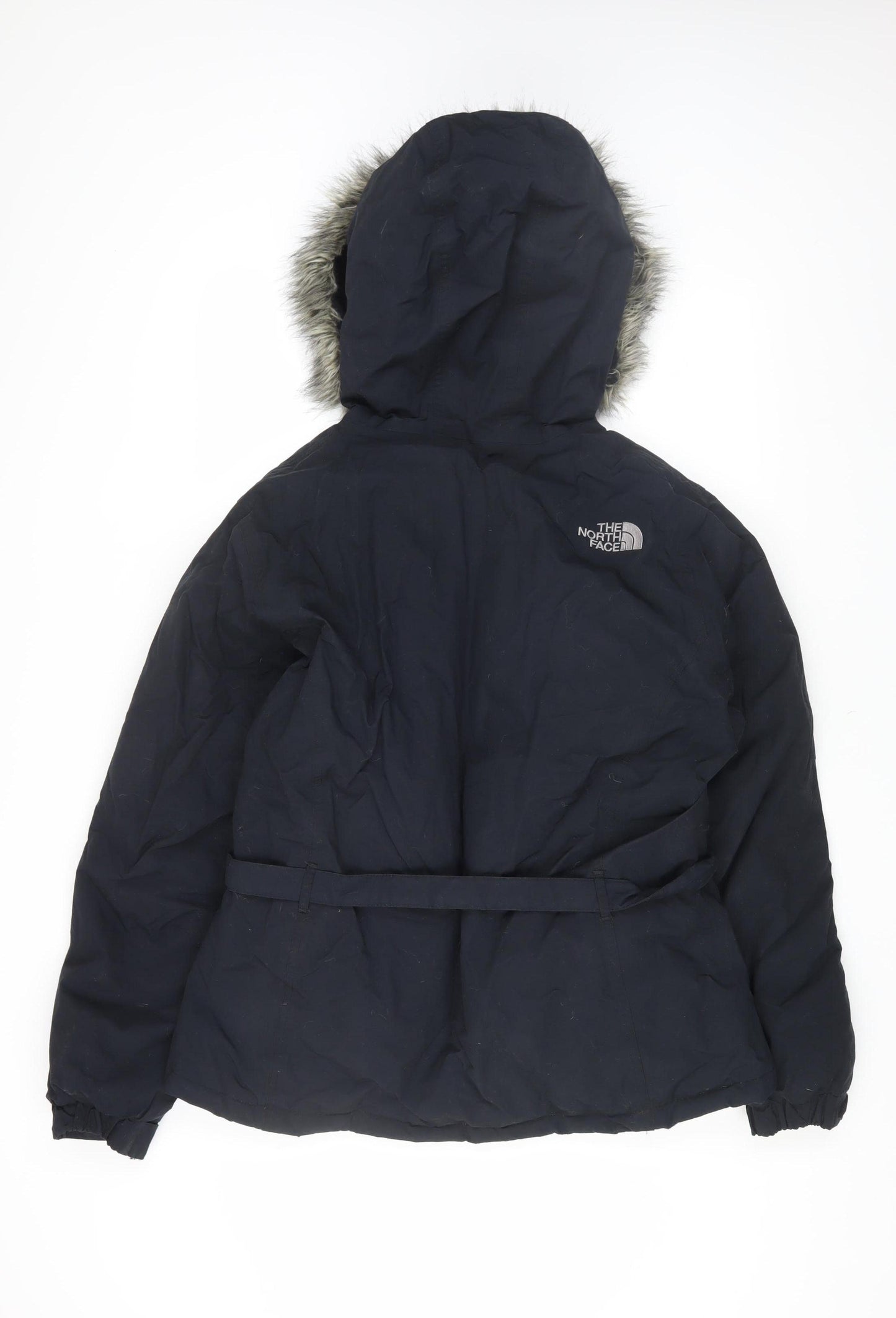 The North Face Women's Black Parka XL Hooded Jacket
