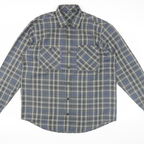 Rohan Men's L Multicoloured Plaid Button-Up Shirt