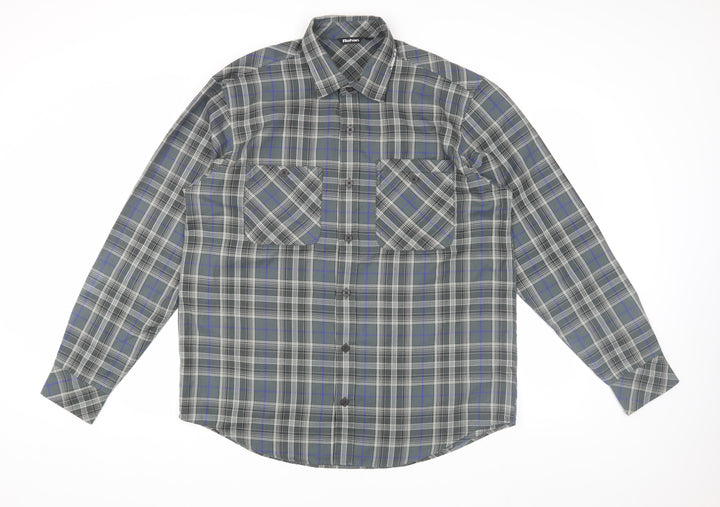 Rohan Men's L Multicoloured Plaid Button-Up Shirt