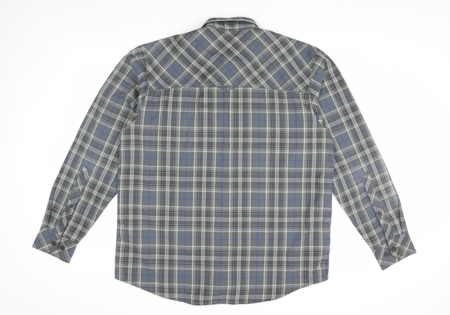 Rohan Men's L Multicoloured Plaid Button-Up Shirt