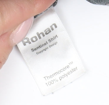 Rohan Men's L Multicoloured Plaid Button-Up Shirt