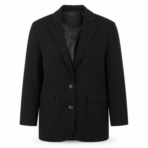 Mango Women's Black Blazer, Size L, Classic Style