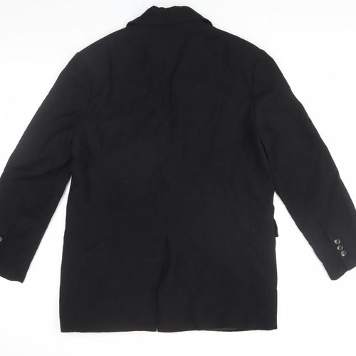 Mango Women's Black Blazer, Size L, Classic Style