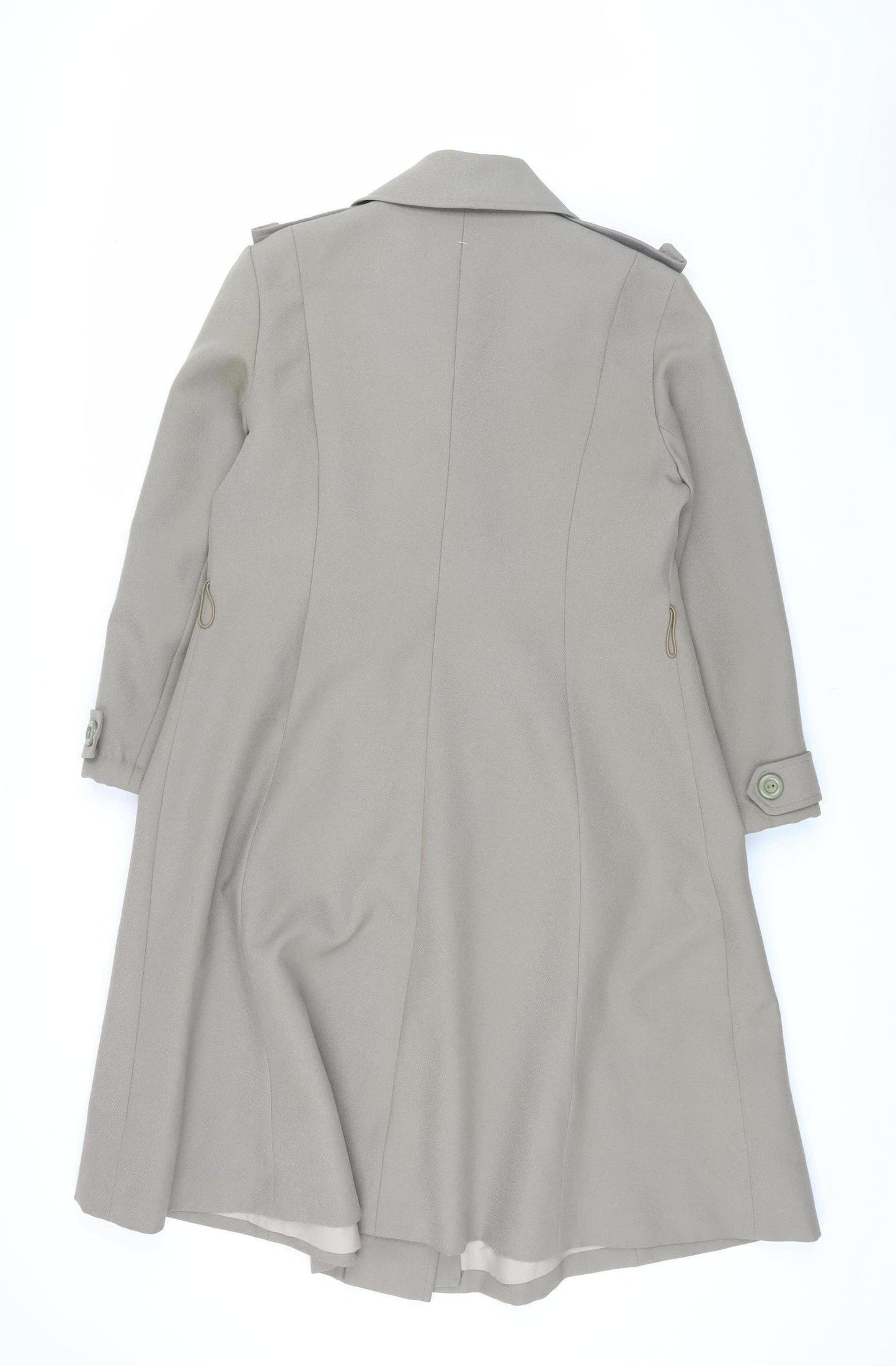 Scotchgard Vintage Women's Beige Polyester Trench Coat Size 20