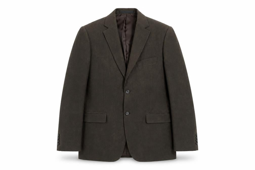 Front view of Marks & Spencer Men's Brown Blazer 40R