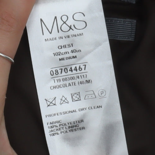 Marks and Spencer Men's Brown Blazer 40R