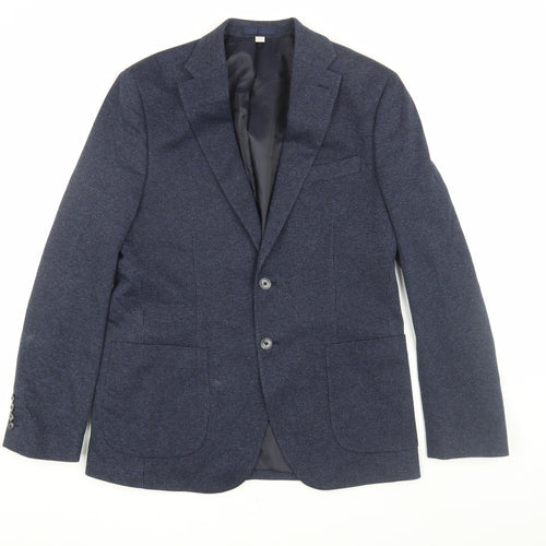 Marks and Spencer Navy Blazer, Men's 40R, Regular Fit