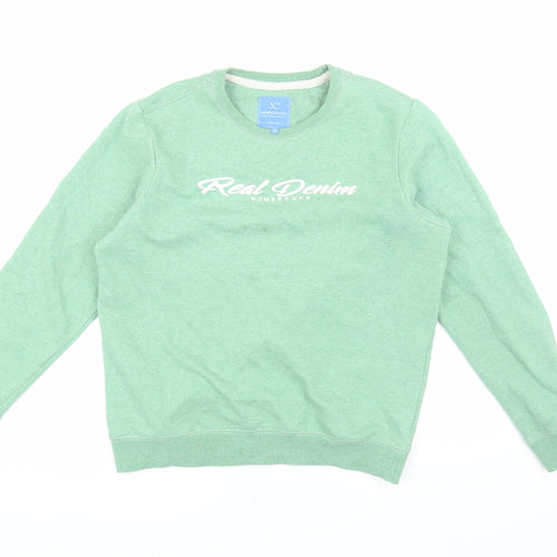 Numero Uno Green Pullover Unisex Sweatshirt, M