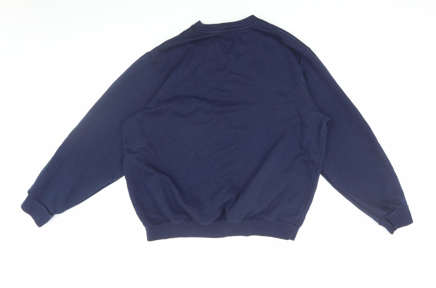 BoohooMAN Blue Men's Pullover Sweatshirt L