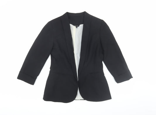 New Look Women's Black Blazer Regular Size 10