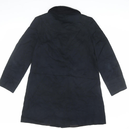 Marks and Spencer Women's Black Overcoat Size 10