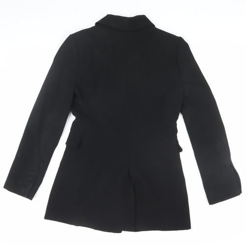 Zara Women's Black XS Double-Breasted Blazer
