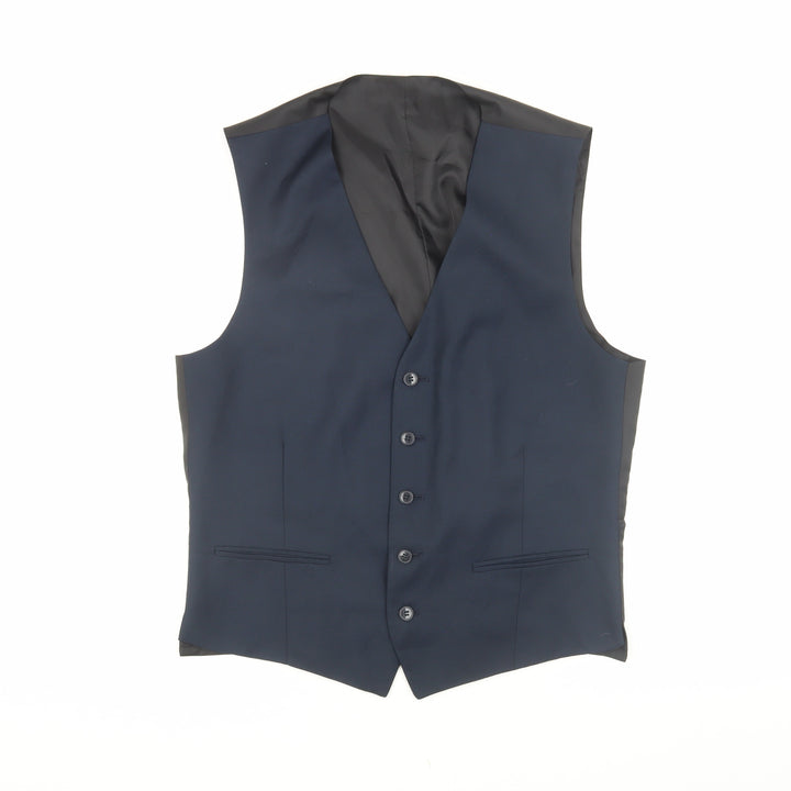 Red Herring Men's Blue Suit Waistcoat Size 42 Regular
