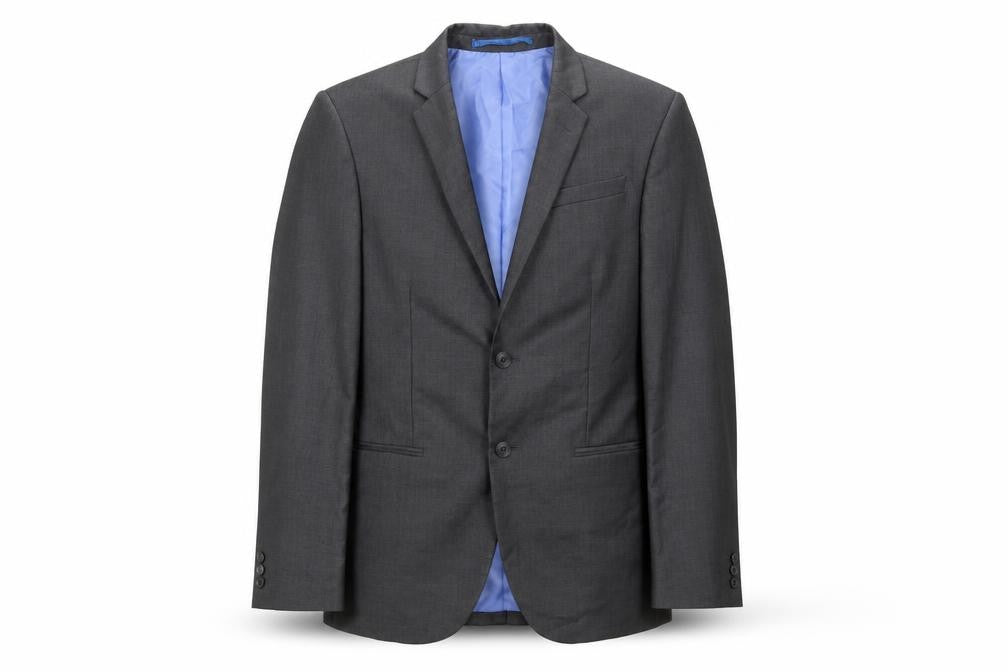 Front view of Marks & Spencer Men's Grey Blazer 38 Regular