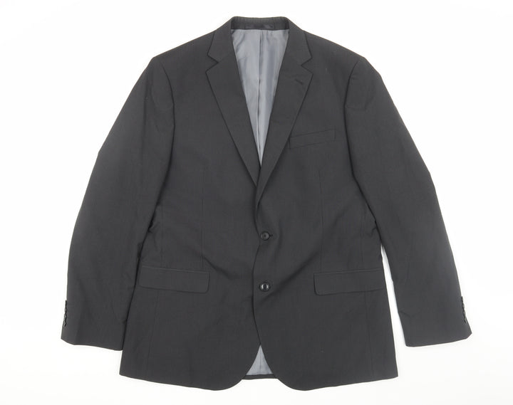 Marks and Spencer Men's Grey Suit Jacket 44 Regular