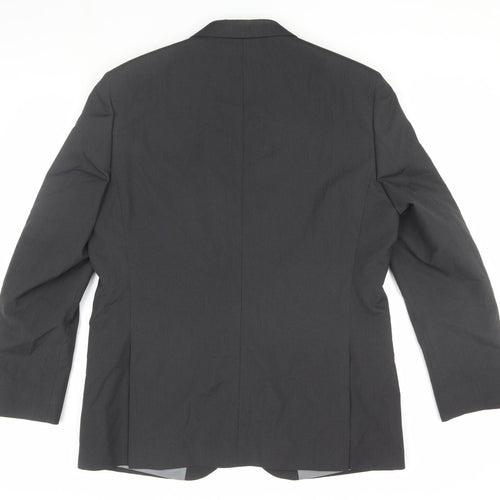 Marks and Spencer Men's Grey Suit Jacket 44 Regular
