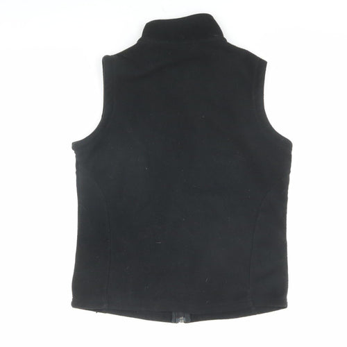 Marks & Spencer Women's Black Fleece Waistcoat, Size 12