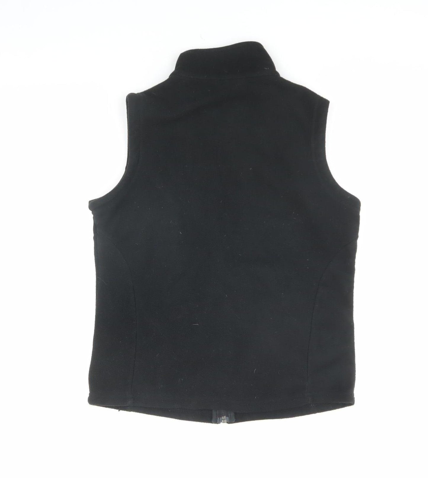 Marks & Spencer Women's Black Fleece Waistcoat, Size 12