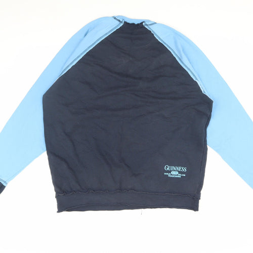 Guinness Men's Blue Logo Pullover Sweatshirt L
