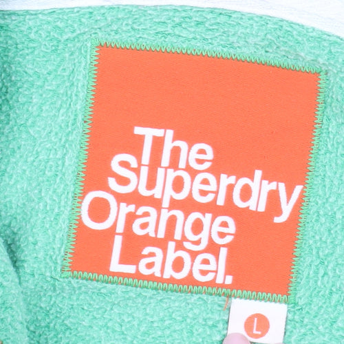 Superdry Men’s Green Full Zip Hoodie L