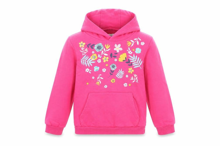 Mountain Warehouse Pink Girls Floral Hoodie 11-12Y