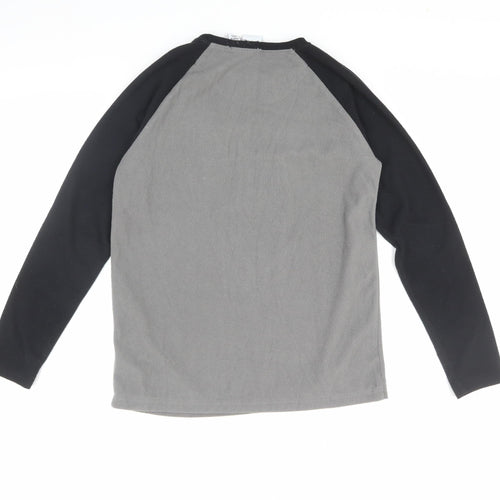 Pokémon Boys Grey & Black Pikachu Pyjama Top, 13 Years